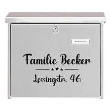 Briefkasten Aufkleber mit