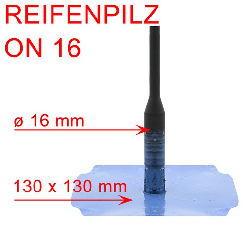 Reifenreparatur pilz 130x130mm - reifenreparatur,