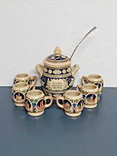 Keramik Bowle /Rumtopf, 6