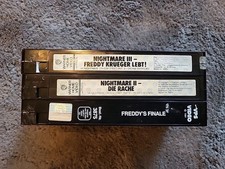 VHS RARITÄT: NIGHTMARE ON ELM