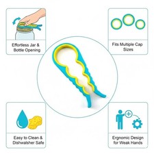 Easy Grip 3 in 1 Glasöffner