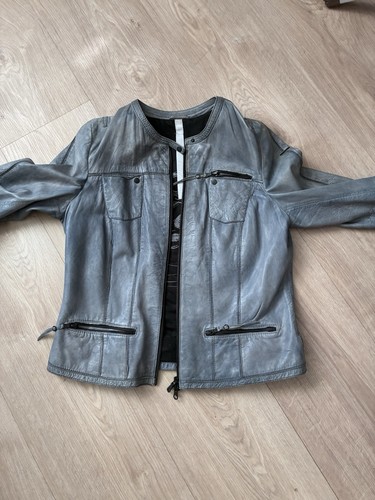Milestone lederjacke blau - milestone,