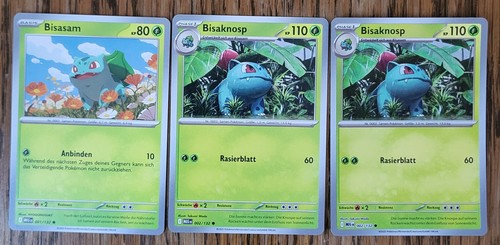 Pokémon karten bisasam - pokémon,