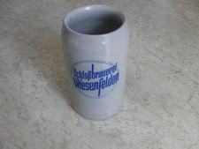 Alter salzlasierter Bierkrug 1