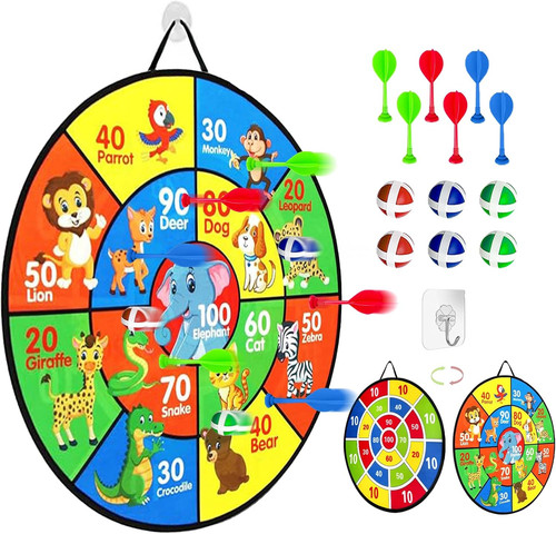 Doppelseitiges dartscheibe mit - doppelseitiges,