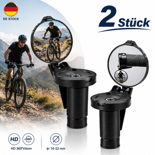 Fahrradspiegel schwenkbar