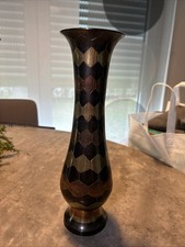 Edle Vase Aus Metall 31 5cm