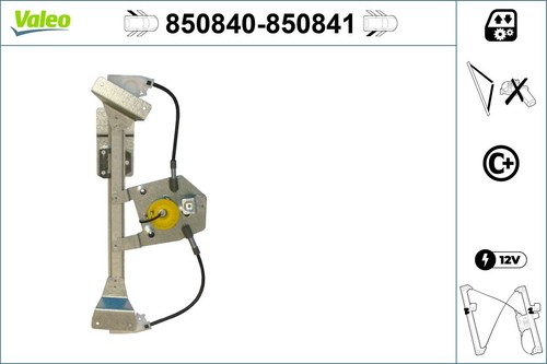 Valeo fensterheber 850840 für - valeo,