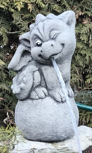 Wasserspeier drache timo - "drache,