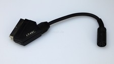 Video Scart-Stecker auf DIN 6pol. Adapter Buchse Camcorder vintage Cult