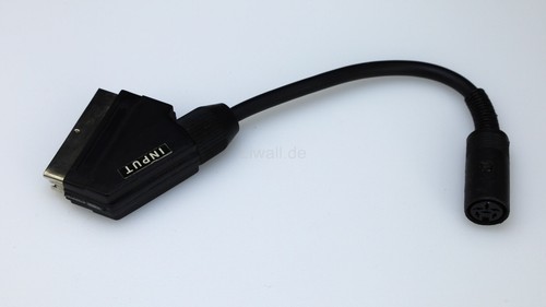 Video scart stecker - scart-stecker, din