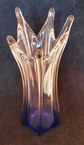 Murano zackenvase fazzoletto - zackenvase,