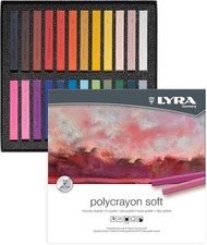 LYRA Polycrayon Softset 24