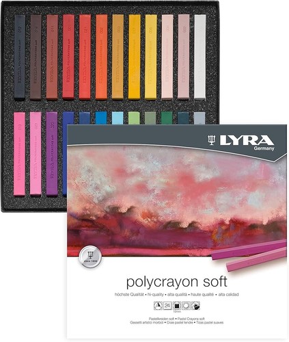 Lyra polycrayon softset - lyra, 24
