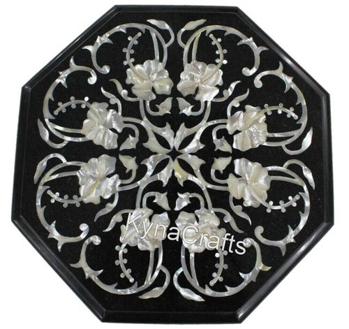 Schwarz marmor beistelltisch - marmor,