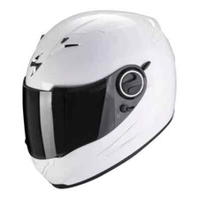 Scorpion EXO-490 Solid Integralhelm (Weiß/glossy) Gr: M - NEU