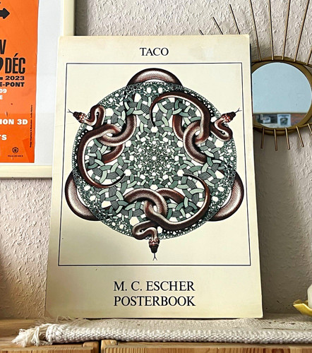 Taco escher posterbook - m.,