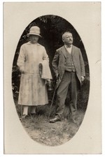 Photo postcard couple photo