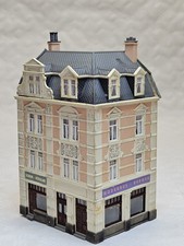 POLA 121 H0 STADTECKHAUS MOZARTSTRASSE fertig gebaut SAMMLER VINTAGE MODELLBAHN 