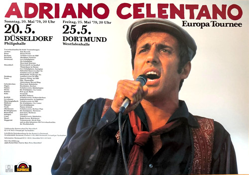 Adriano celentano 1979 tour - ,