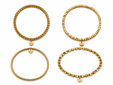Armband elastisch bronze - elastisch, bronze-gold
