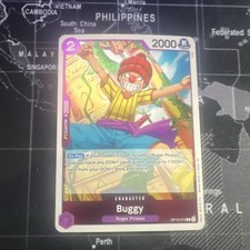 One Piece Buggy Character Card