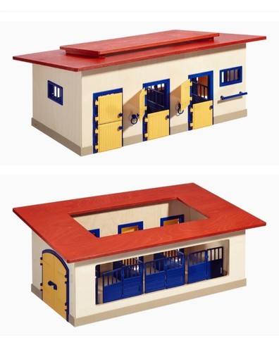 Schleich pferdestall holz - schleich,