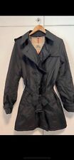 Orginal Damen BURBERRY Brit Trenchcoat Schwarz  Gr.S Top