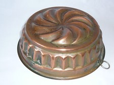 (K3) Alte Backform aus Kupfer