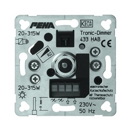 Peha dimmer dreh druckknopf - peha, dreh-/druckknopf