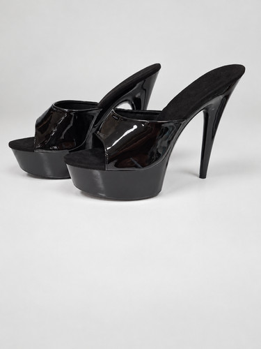 Eis black damen plateau - black,