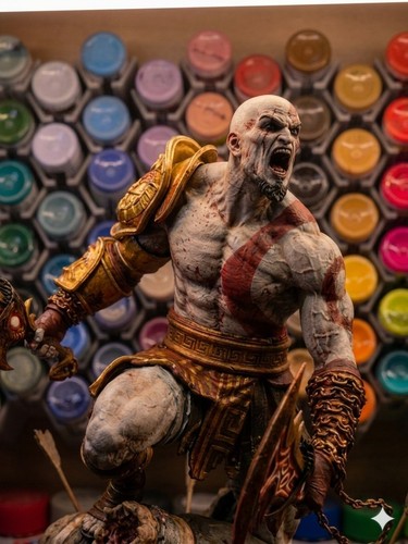 Kratos god war figur - war,