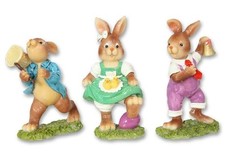 Osterhasen-Familie lustige