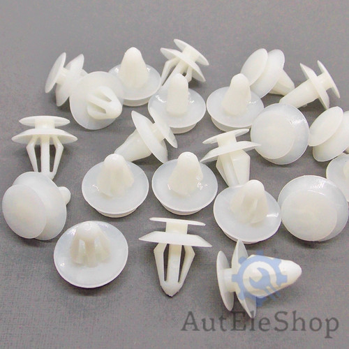 10x befestigung clips - 10x,