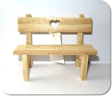 Miniatur, Puppenstube Bank mit