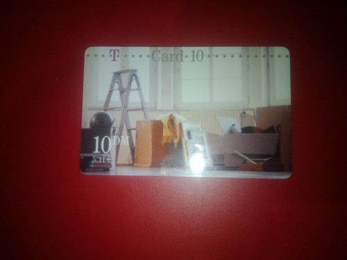 Telefonkarte card neu - t-card, 10