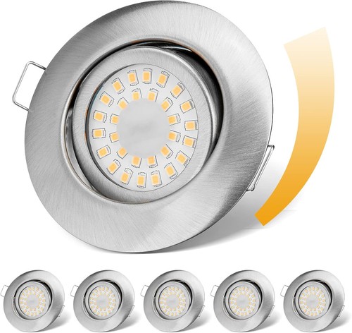 Led einbaustrahler 6x6w 230v - led,