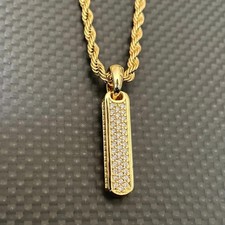Herren Pavé Diamant Vertikal
