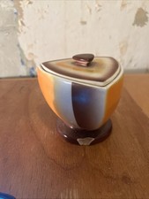 Art Deco Deckeldose Bauhaus