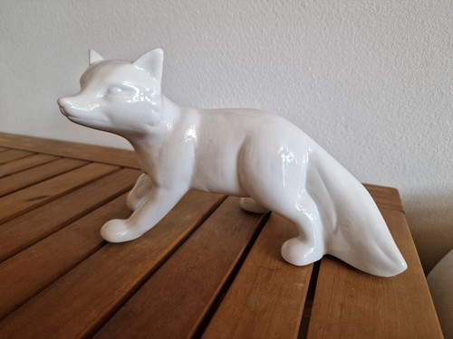 Porzellan figur fuchs rotfuchs - figur,
