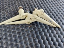 MGTC MGTD MG TD MG TC Motorhaubengriff   Hood bonnet handle set mit MG Logo