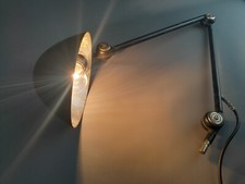 VEB Metallverarbeitung KAHLA Gelenkarm-Leuchte Lampe Werkstatt Industrie SELTEN