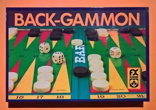 Back gammon - back-gammon, (
