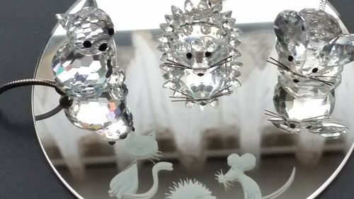 Swarovski figur kristall - swarovski, kristall/glas