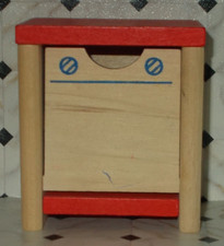 Selecta Ronda Spülmaschine / Backofen Holz Küchenmöbel Puppenstube Wichtelhaus