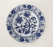 DDR Vintage Ilmenau Henneberg Servierteller Servierplatte Zwiebelmuster 26cm