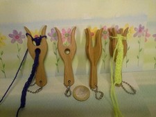 Mini strickgabel und - strickgabel,