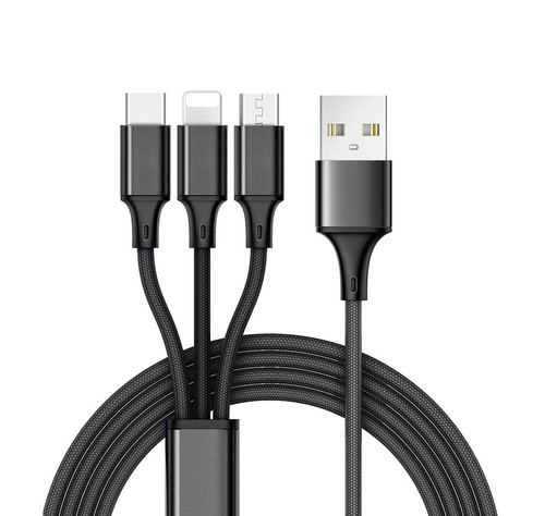 Ladekabel 3in1 multi schnell - ladekabel,