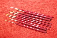 Konvolut Modellbauzubehör Pinsel Princeton Series 3950 Velvetouch versch. Größen