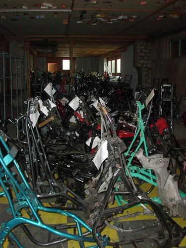 Yamaha 400 4g5 rahmen - ,